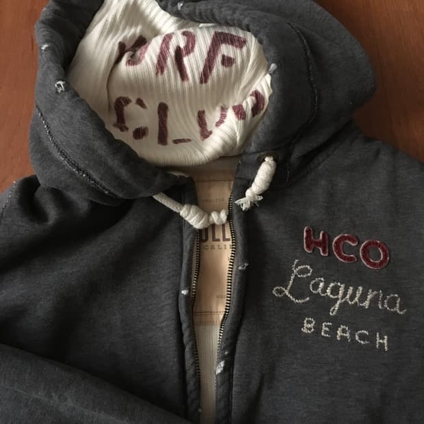 홀리스터 HCO 라구나 비치 후드집업 S