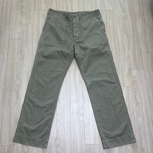 RRL 더블알엘 헤링본 퍼티그팬츠 32x32