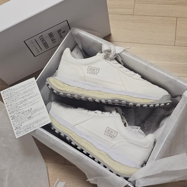 44 280 새제품 메종 미하라 야스히로 래리 OG A14FW704 신발