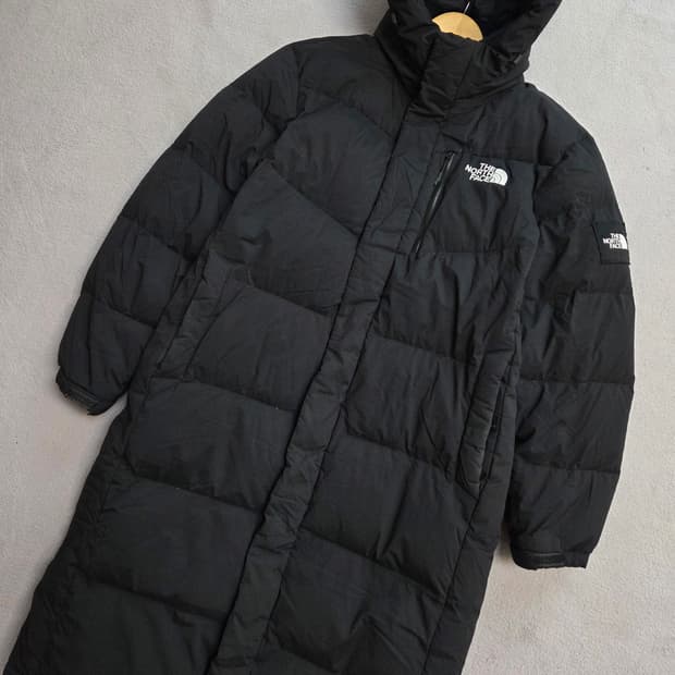 (105) 노스페이스 구스다운 롱패딩 남