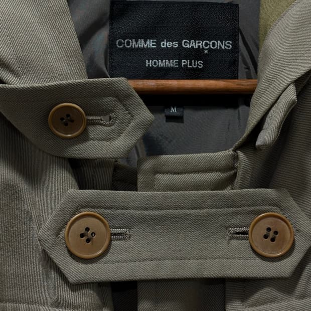 [M] 00’s F/W 꼼데가르송 옴므 플러스 울 트렌치 코트