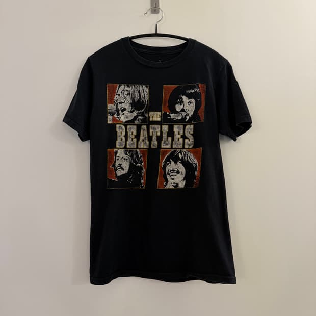 The Beatles 비틀즈 2019 라이선스 그래픽 티셔츠 빈티지반팔