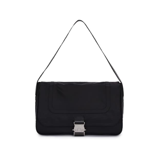 마뗑킴 BUCKLE BAG BLACK