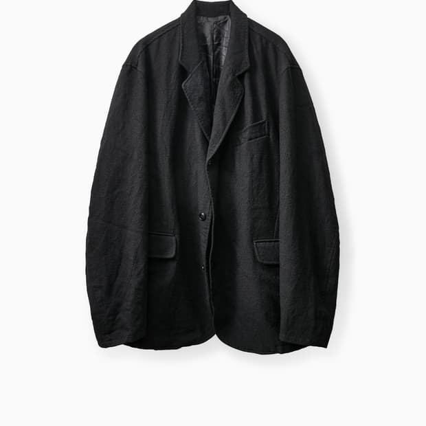 (L)이얼즈어고 25fw 보일드울 스포츠자켓 블레이저