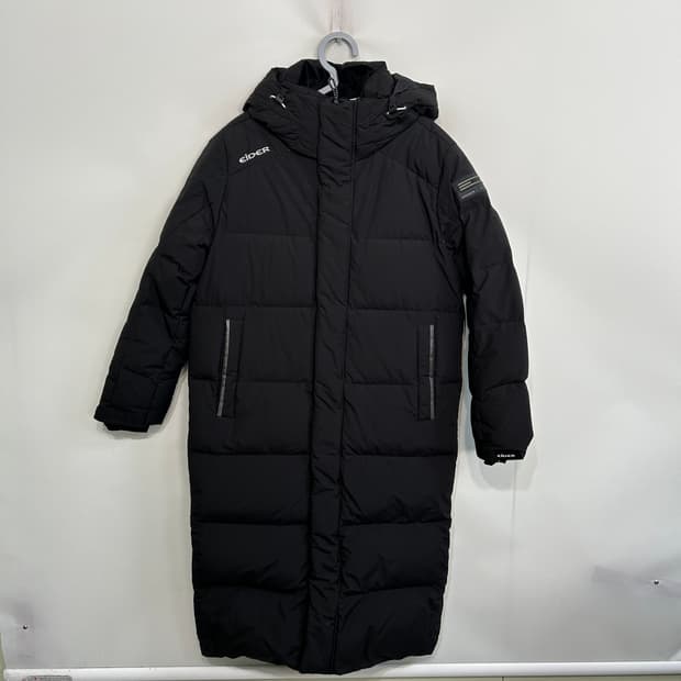 아이더 오리털 롱패딩 블랙 상태최상 여성 66정도