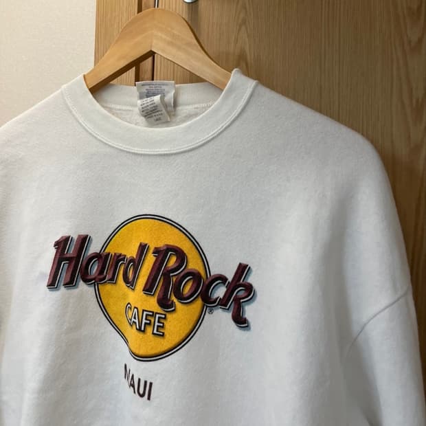 하드락카페 빈티지 맨투맨