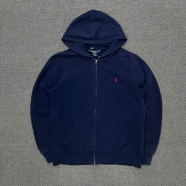 폴로랄프로렌 네이비 후드집업