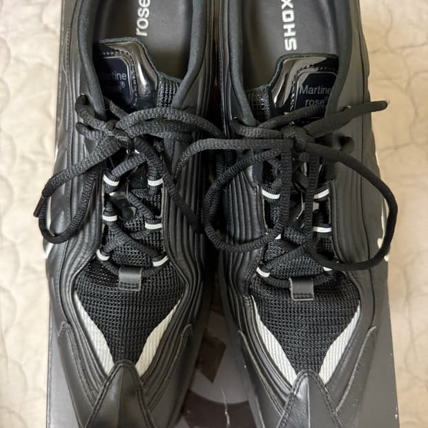 [w285] 나이키 x 마틴 로즈 샥스 MR4 블랙