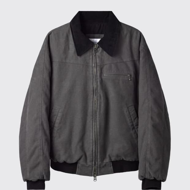 해칭룸 vtg봄버자켓 차콜 4사이즈