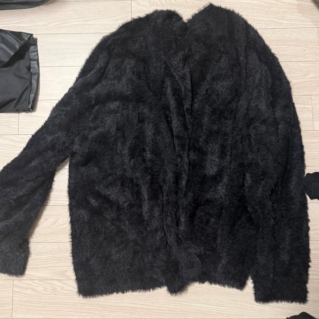 fur cardigan