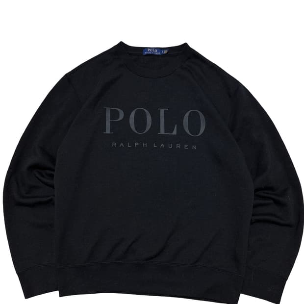 폴로 랄프로렌 신형 블랙 맨투맨