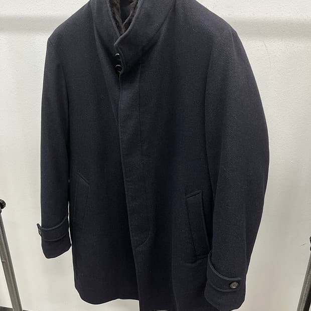 105) 마에스트로 밍크퍼 캐시미어 코트 