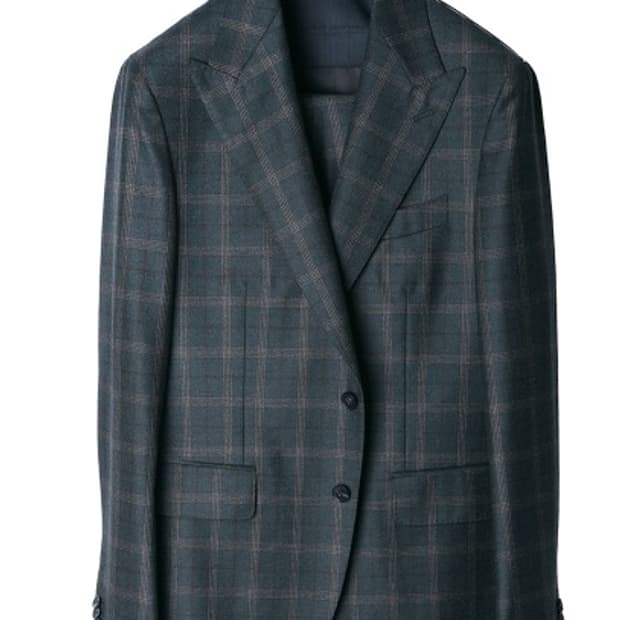 엘가노벰버 체크 수트