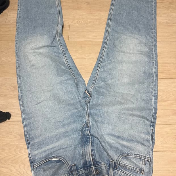 유니클로 jwa 청바지