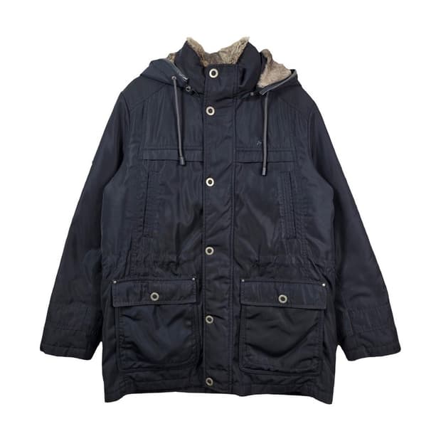 라코스테 리얼 래빗퍼 후드 사파리 덕다운 패딩 