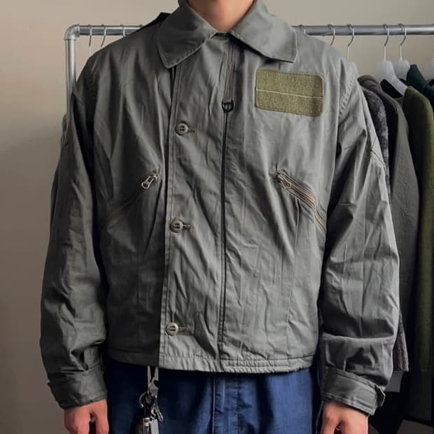 L ) 영국군 오리지널 RAF MK3 자켓