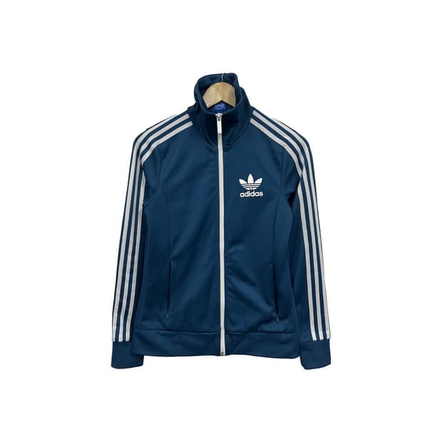 아디다스 빅로고 트레포일 청록 유로파 트랙 져지