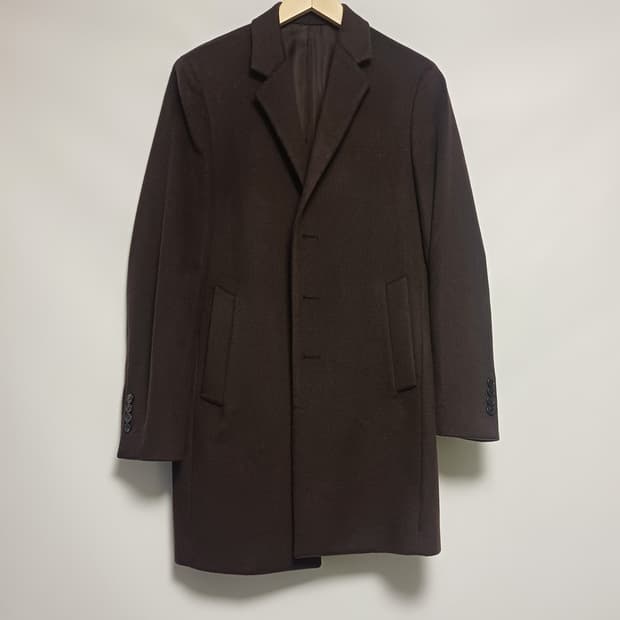 SOLID HOMME 16FW 캐시미어50 롱코트 / 46 / 상태 상급