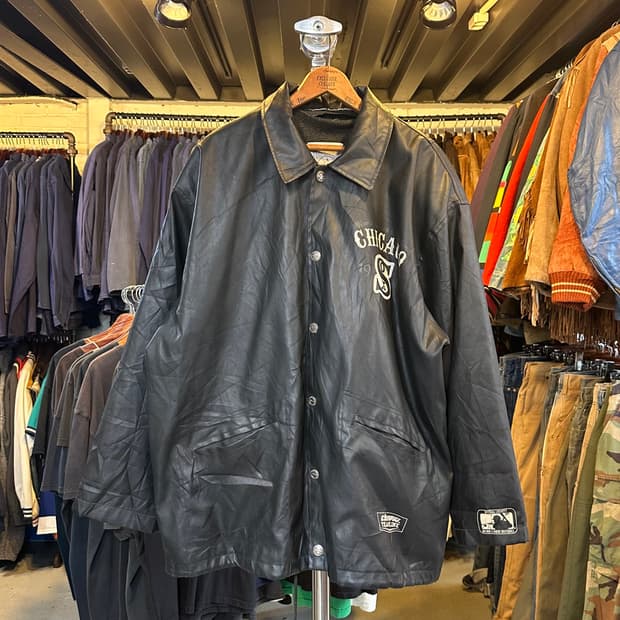 90s 쿠퍼스다운 컬렉션 MLB 베이스볼 시카고 화이트삭스 파카