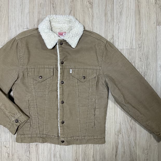 95~100) LVC원판 70's 리바이스 코듀로이 양털자켓(RRL&폴로