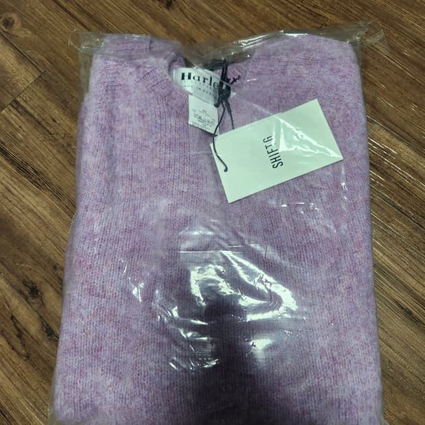 할리 쉐기독니트 헤더로즈 M사이즈(새상품)