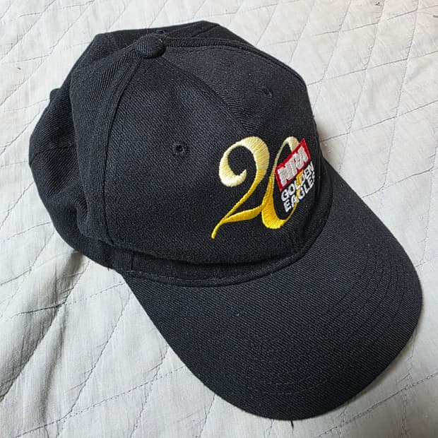 [OS] 빈티지 NRA 20 골든 이글 6패널 캡 아이보리