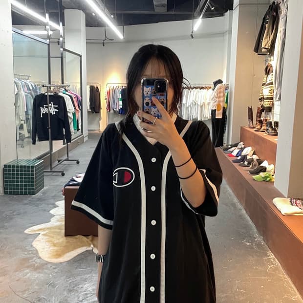 챔피온 올드스쿨 베이스볼 져지 H23