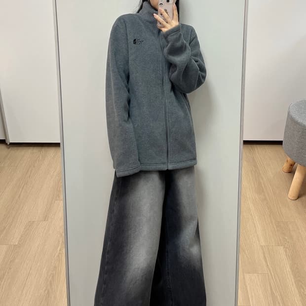 노스페이스 보아털 안감 플리스 후리스 자켓 105