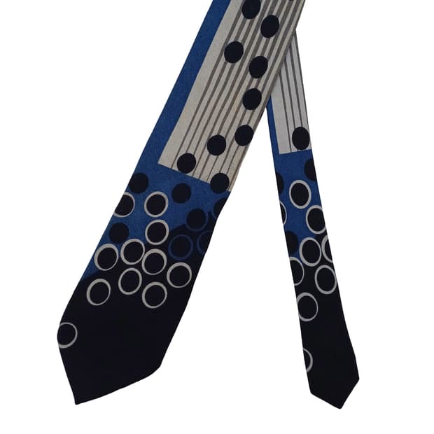 요시에 이나바 실크 넥타이 [BCF10803_0332-20]