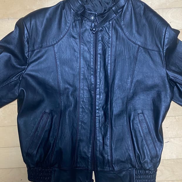 빈티지 양가죽 자켓