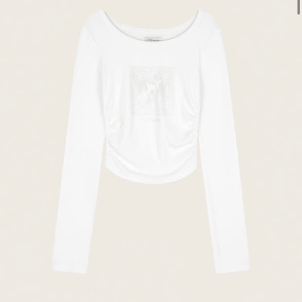 새상품 택o ) 클리시어 디어 가든 리브 탑 신상 정가이하