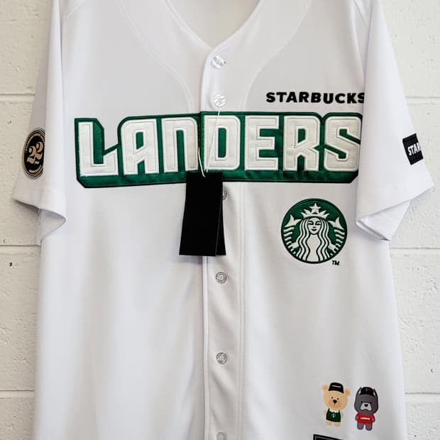 [105.XL]SSG랜더스 X 스타벅스 22주년 기념 콜라보 유니폼