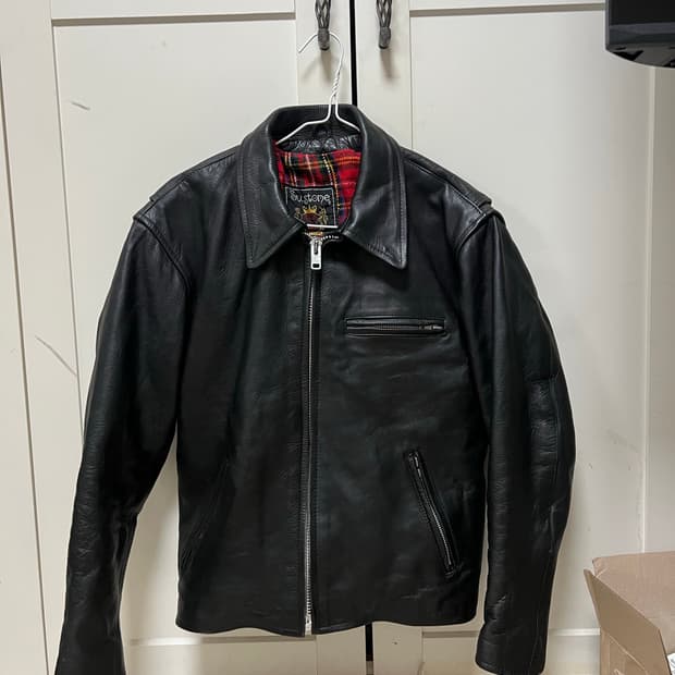 Silver stone 카우하이드 싱글 라이더 가죽자켓