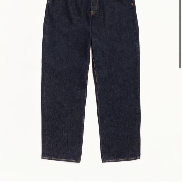 스투시 빅올 진 린스드 인디고 30