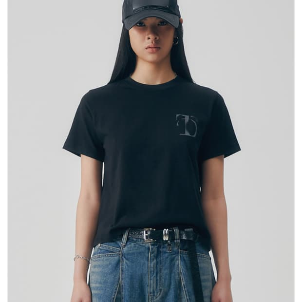 트리밍버드 티셔츠 Reflection Graphic Crop