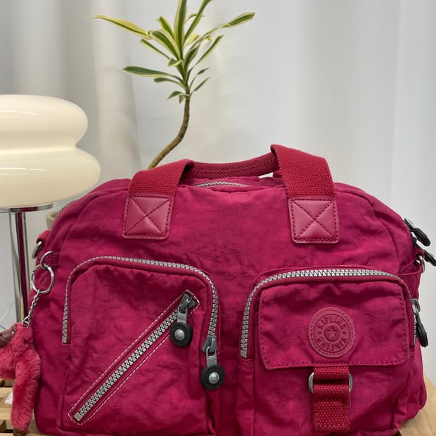 📍키플링 핑크 토트백