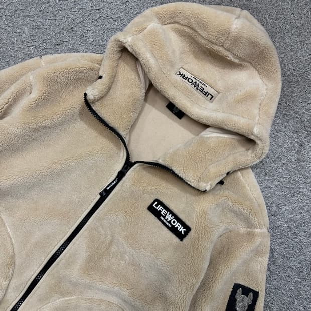 [100-105] 라이프워크 후리스후드집업