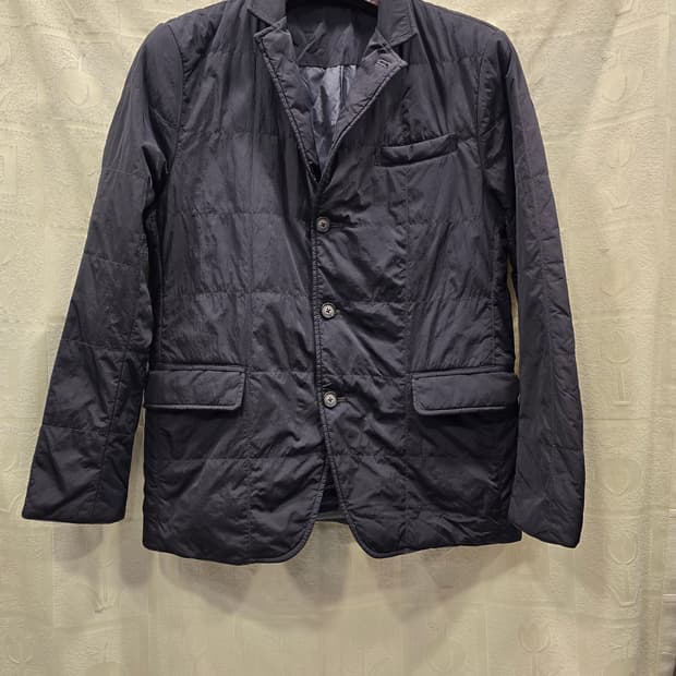 루이까스텔 남성 퀼팅 패딩자켓 블랙 95~100