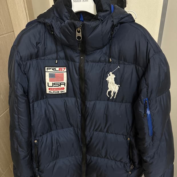 [무배, 초희귀] 폴로 랄프로렌 빅포니 네이비 패딩 XL