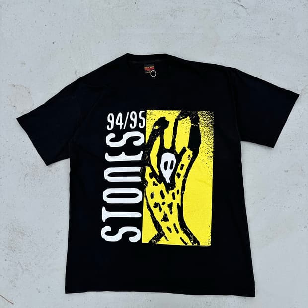 90s Rolling stones 빈티지 롤링스톤즈 밴드티셔츠 XL