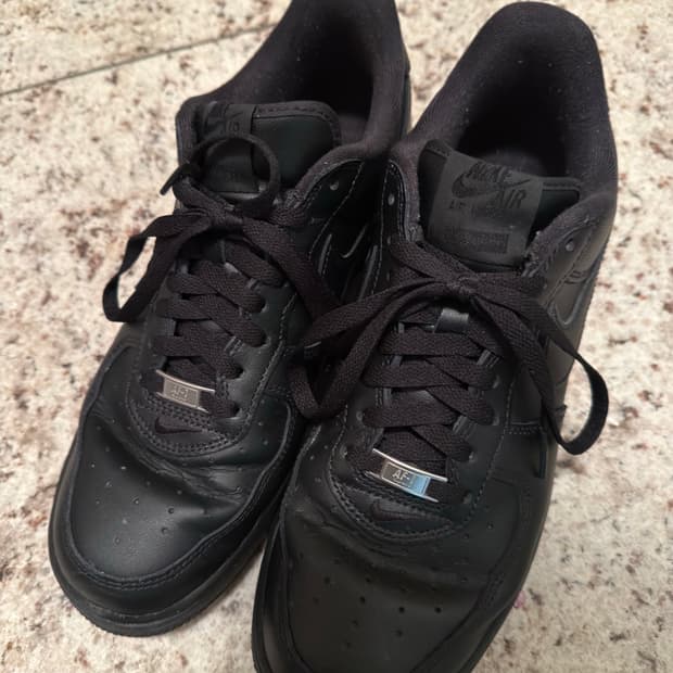 나이키 슈프림 에어포스 블랙