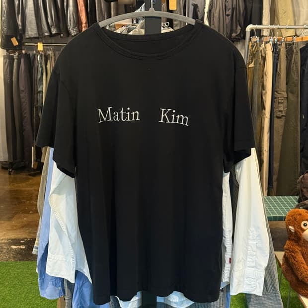 마뗑킴 로고 티셔츠