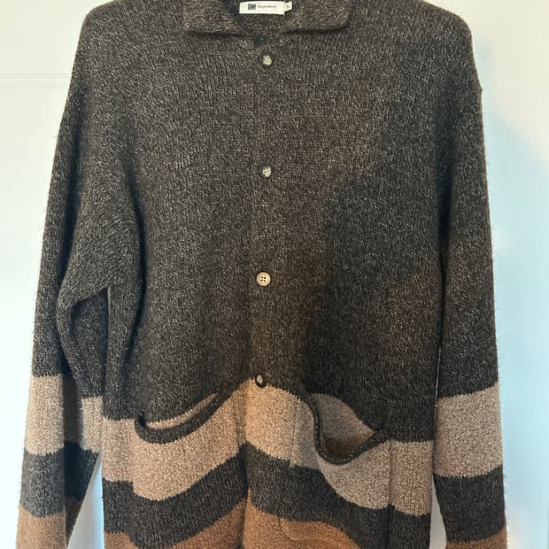 이세이 미야케 im product 울 가디건 L