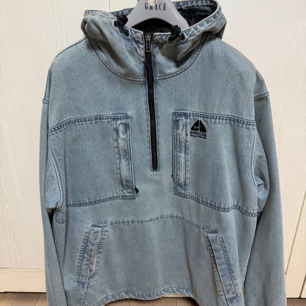 acg 슈프림 데님 아노락