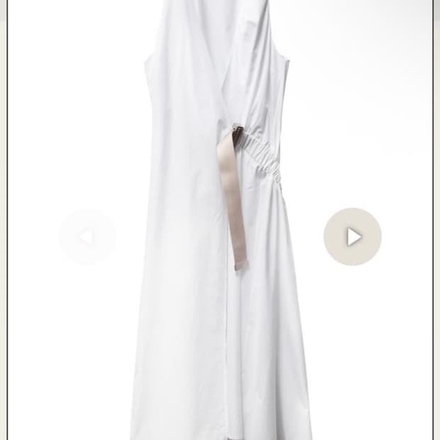 아크네스튜디오 프렌치 화이트 원피스