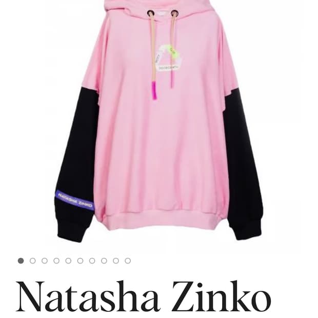 Natasha Zinko Pink/Black 스웨터