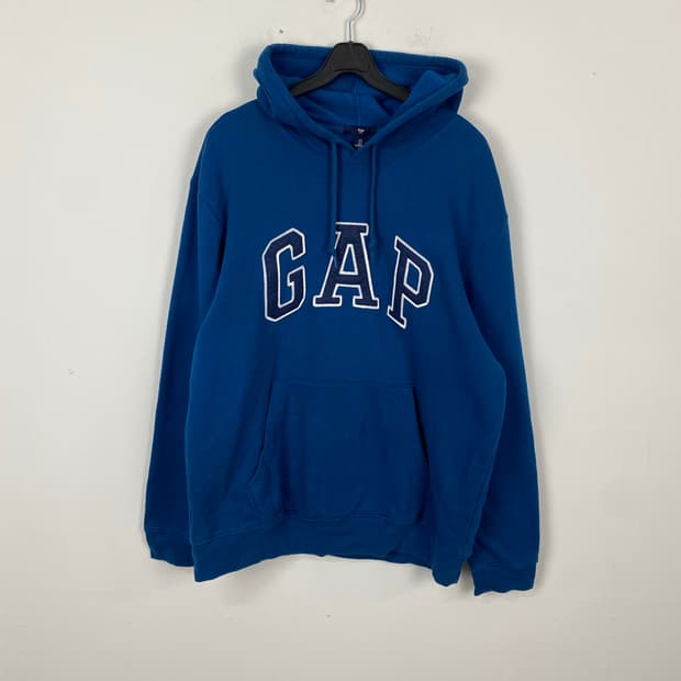 갭 GAP 블루 후드티 L 