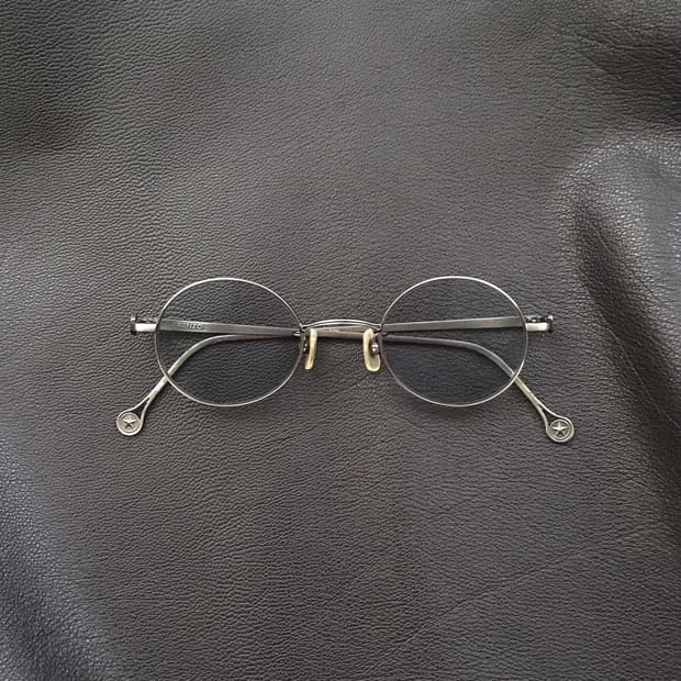 90s vtg archive 2861 round metal frame