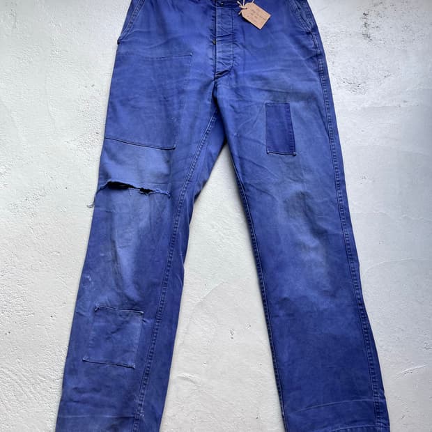 vintage moleskin french work pants 
