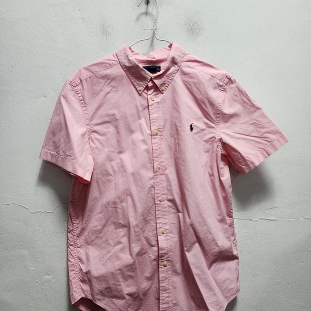 폴로 랄프로렌 핑크 반팔셔츠
